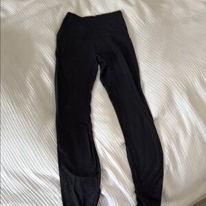lululemon Black Leggings with swiftly design